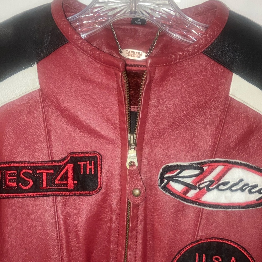Red and Black Racing Jacket - Picture 9 of 9